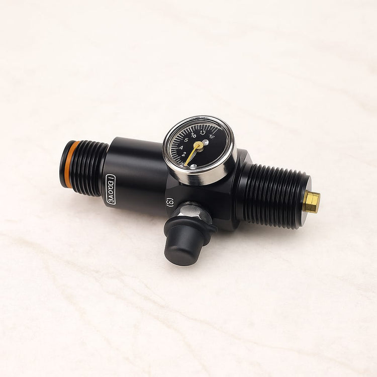 Air pressure regulators for accurate control in PCP setups, diving gear, and industrial use