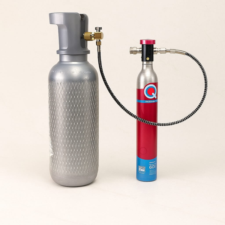CO2 accessories and tools for soda making and beverage carbonation systems.