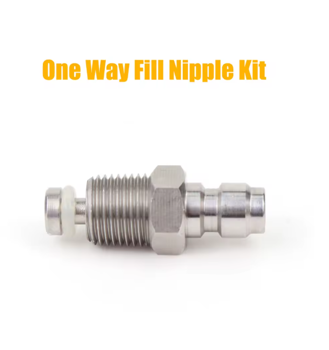 8mm quick disconnect air adapter – male/female fitting with 1/8 NPT/BSP and M10