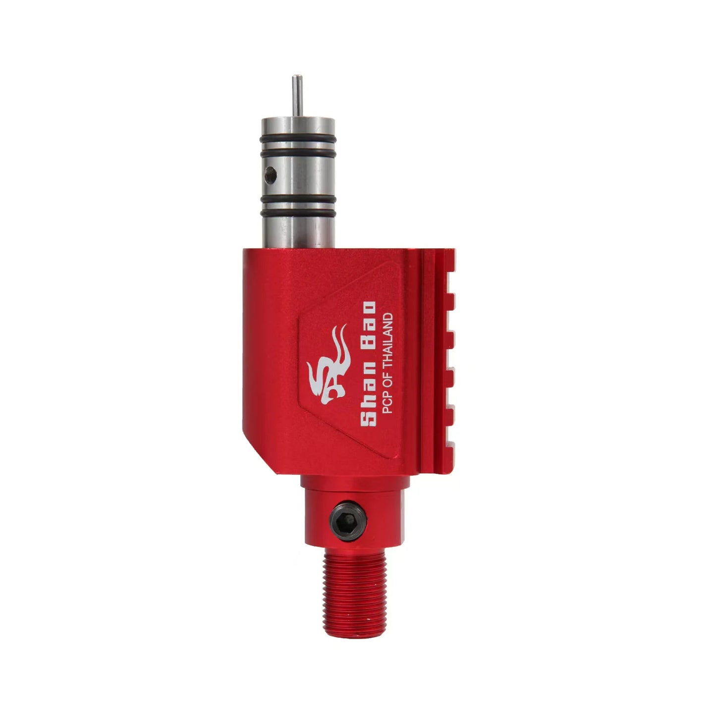 HPA 3000PSI Z valve regulator with 20mm guide – aluminum CO2 tank adapter