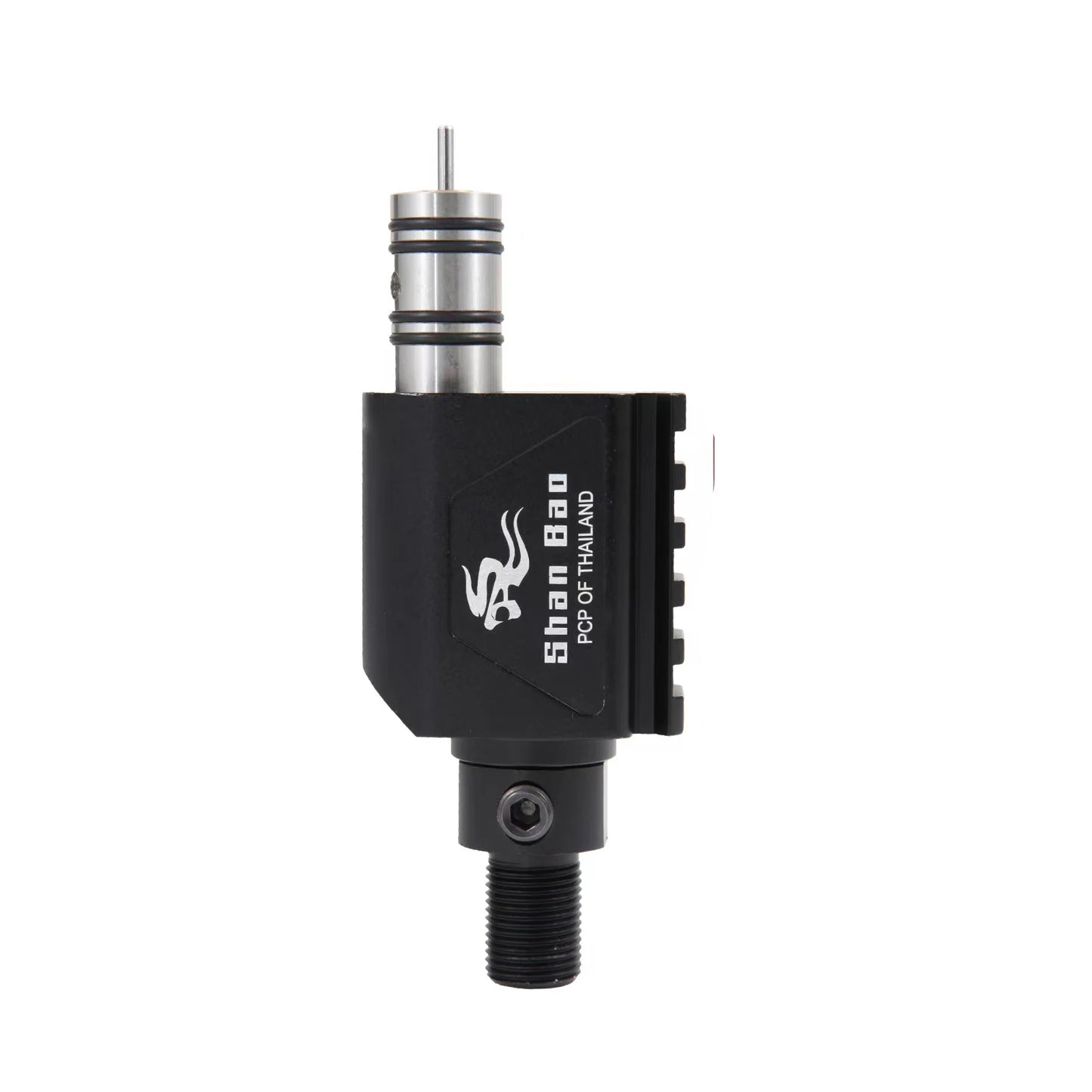 HPA 3000PSI Z valve regulator with 20mm guide – aluminum CO2 tank adapter