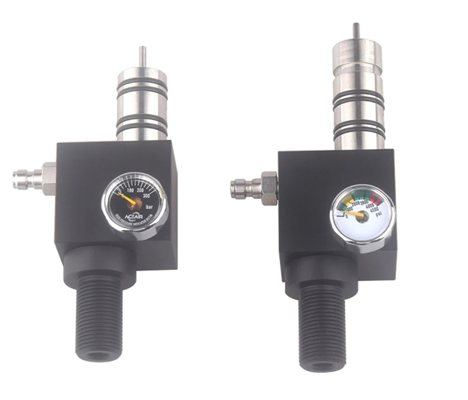 High pressure 4500PSI Z valve regulator with M18x1.5 thread – ideal for CO2 tanks