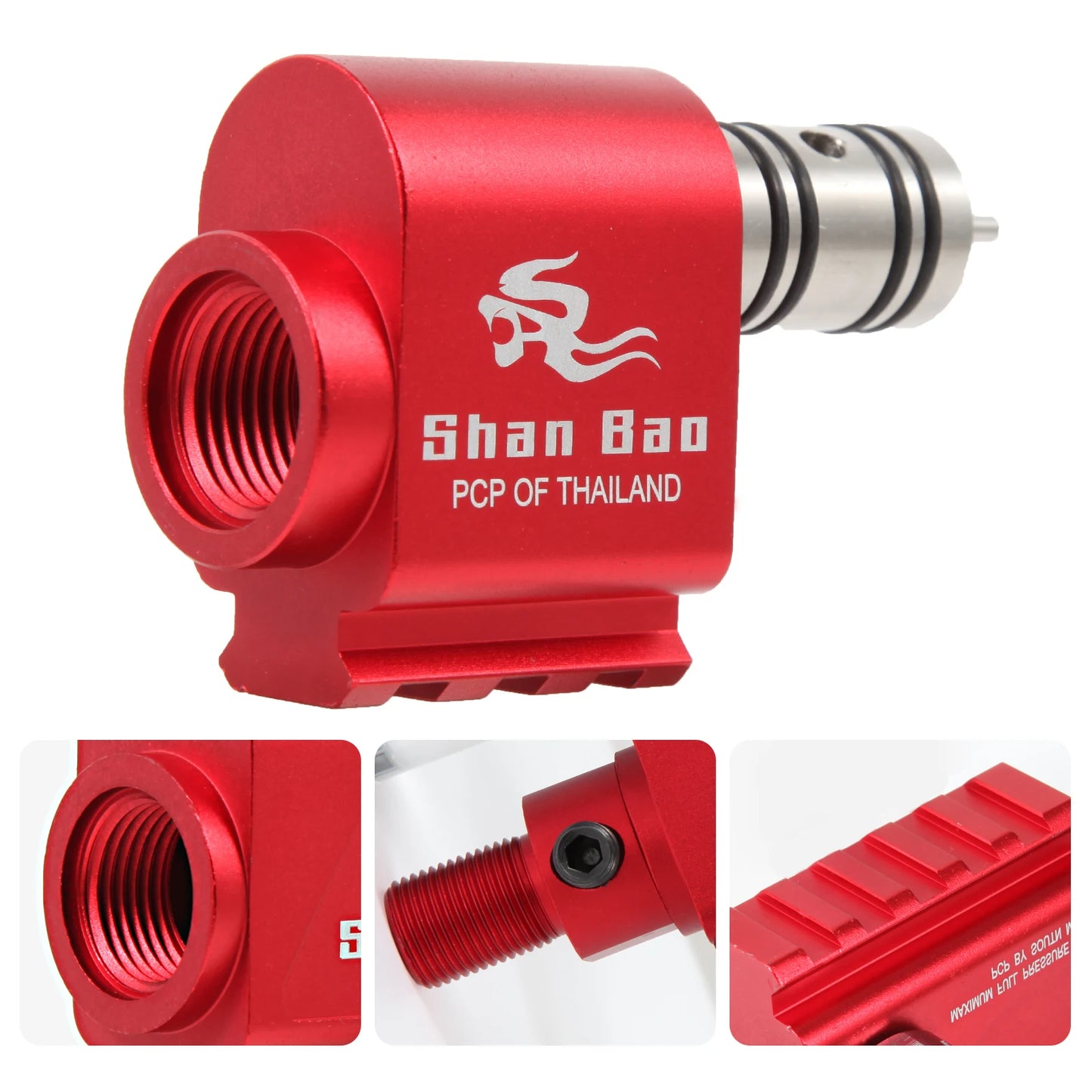 High pressure 3000PSI aluminum Z valve regulator for CO2 tanks