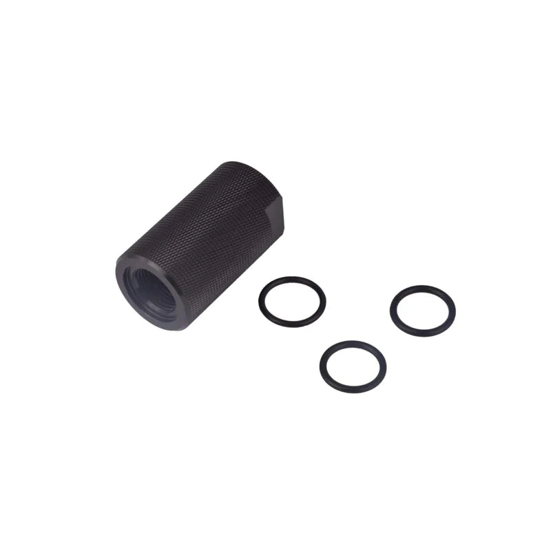 Thread Adapter G1/2 to M18.1.5 Aluminum Black