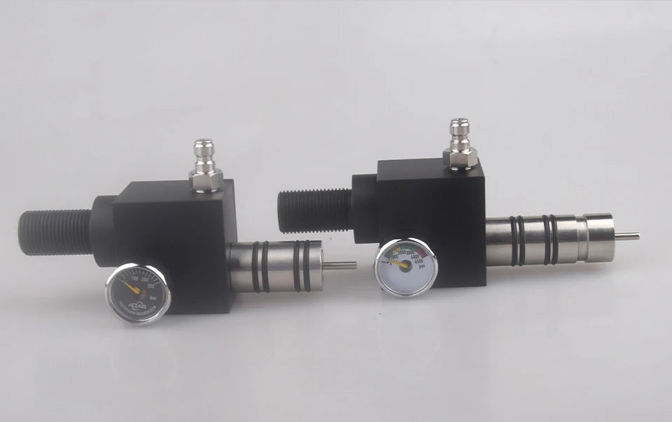 High pressure 4500PSI Z valve regulator with M18x1.5 thread – ideal for CO2 tanks
