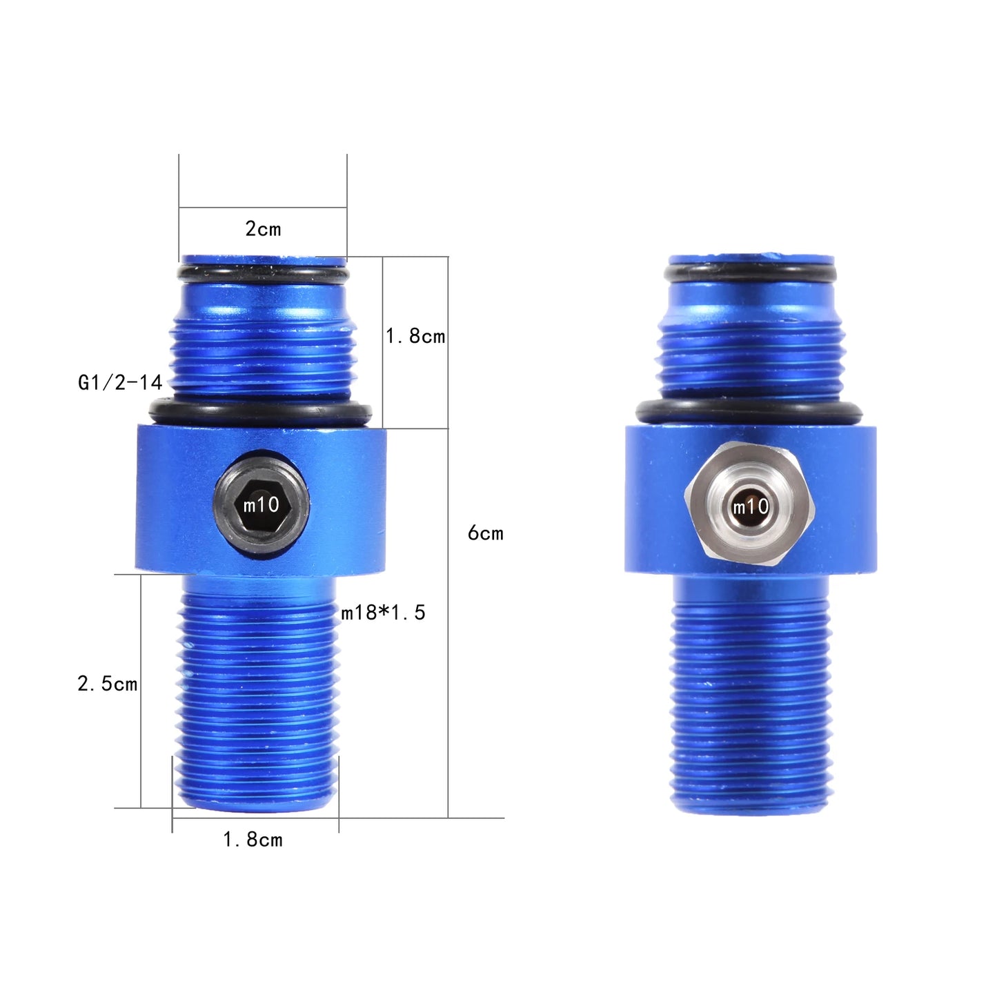 High pressure 3000PSI aluminum Z valve regulator for CO2 tanks