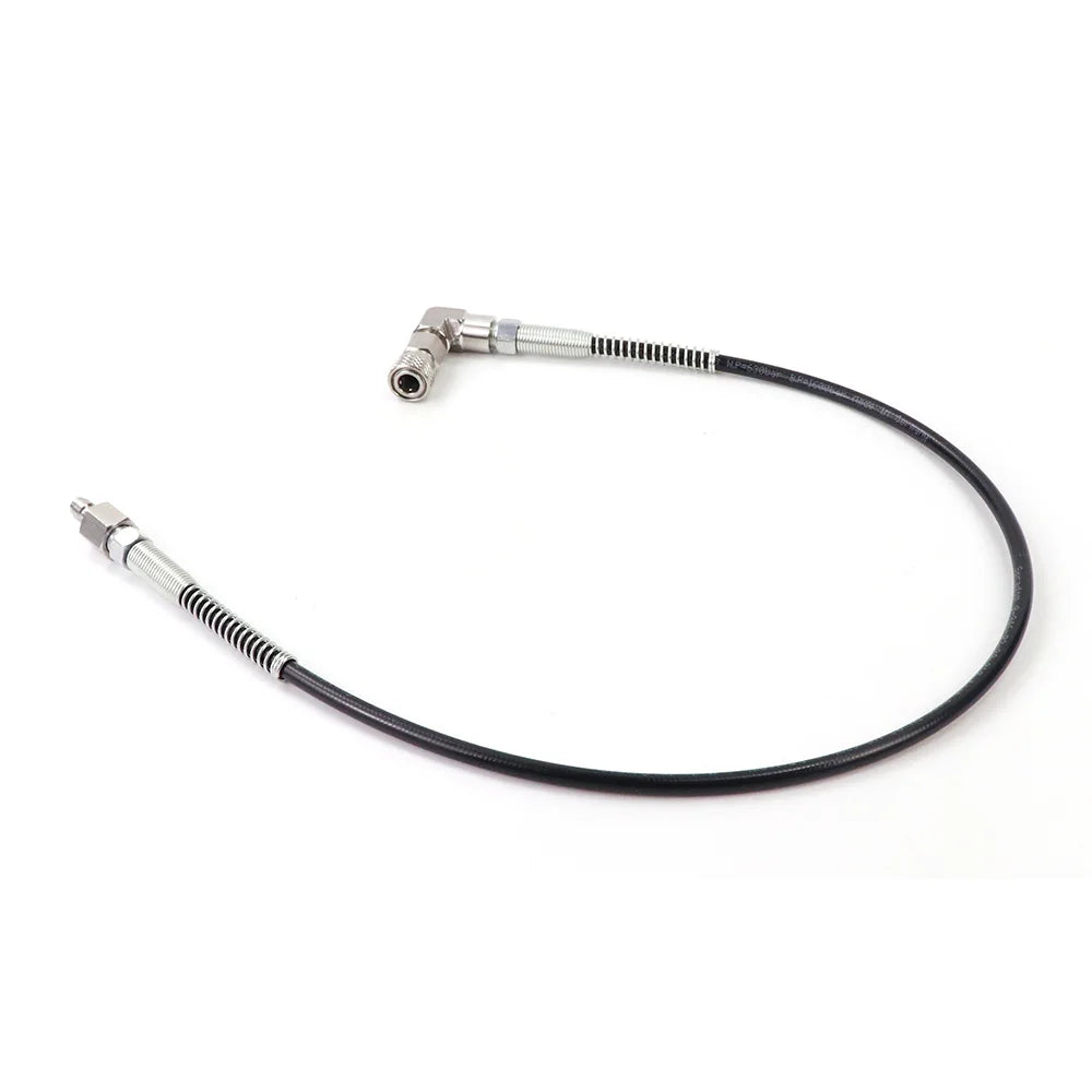 PCP Fill Hose 90° Adapter – 4500PSI Stainless 8MM
