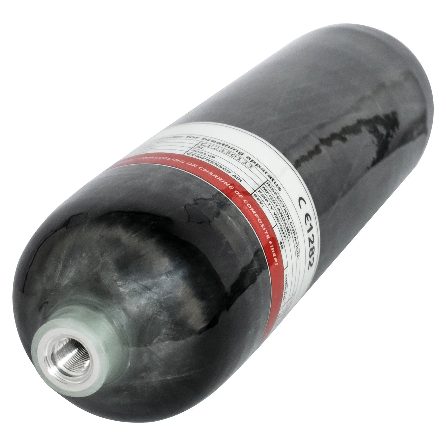 TUXING 3L Carbon Fiber Air Tank – 300BAR / 4500PSI – M18*1.5 Thread