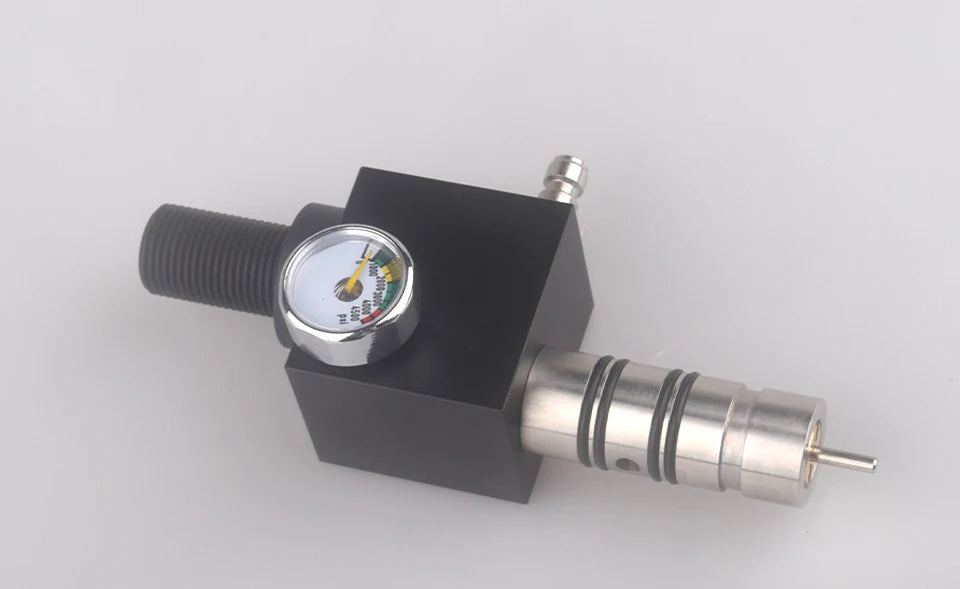High pressure 4500PSI Z valve regulator with M18x1.5 thread – ideal for CO2 tanks