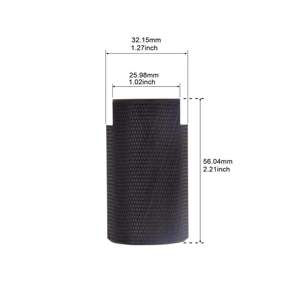 Thread Adapter G1/2 to M18.1.5 Aluminum Black