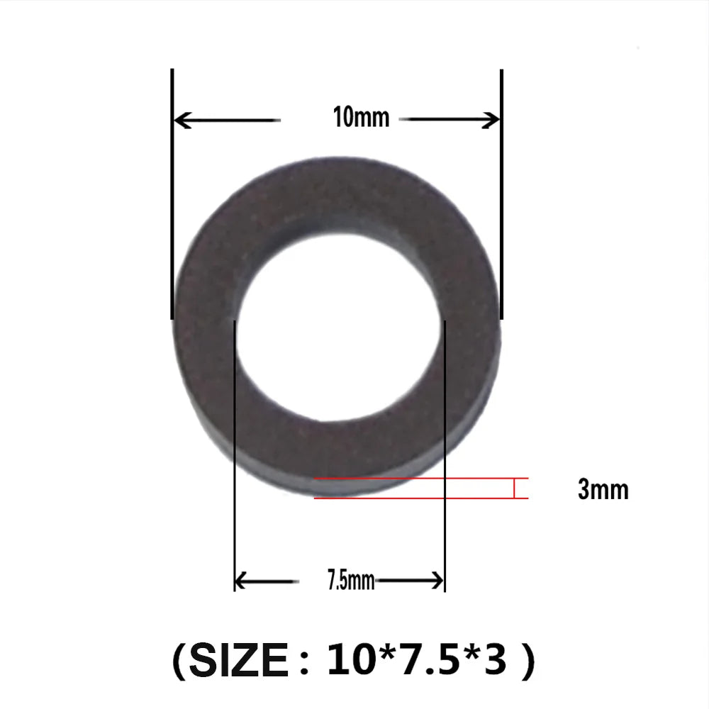 TUXING 10pcs Second Stage Piston Ring Set for 4500PSI Air Compressor