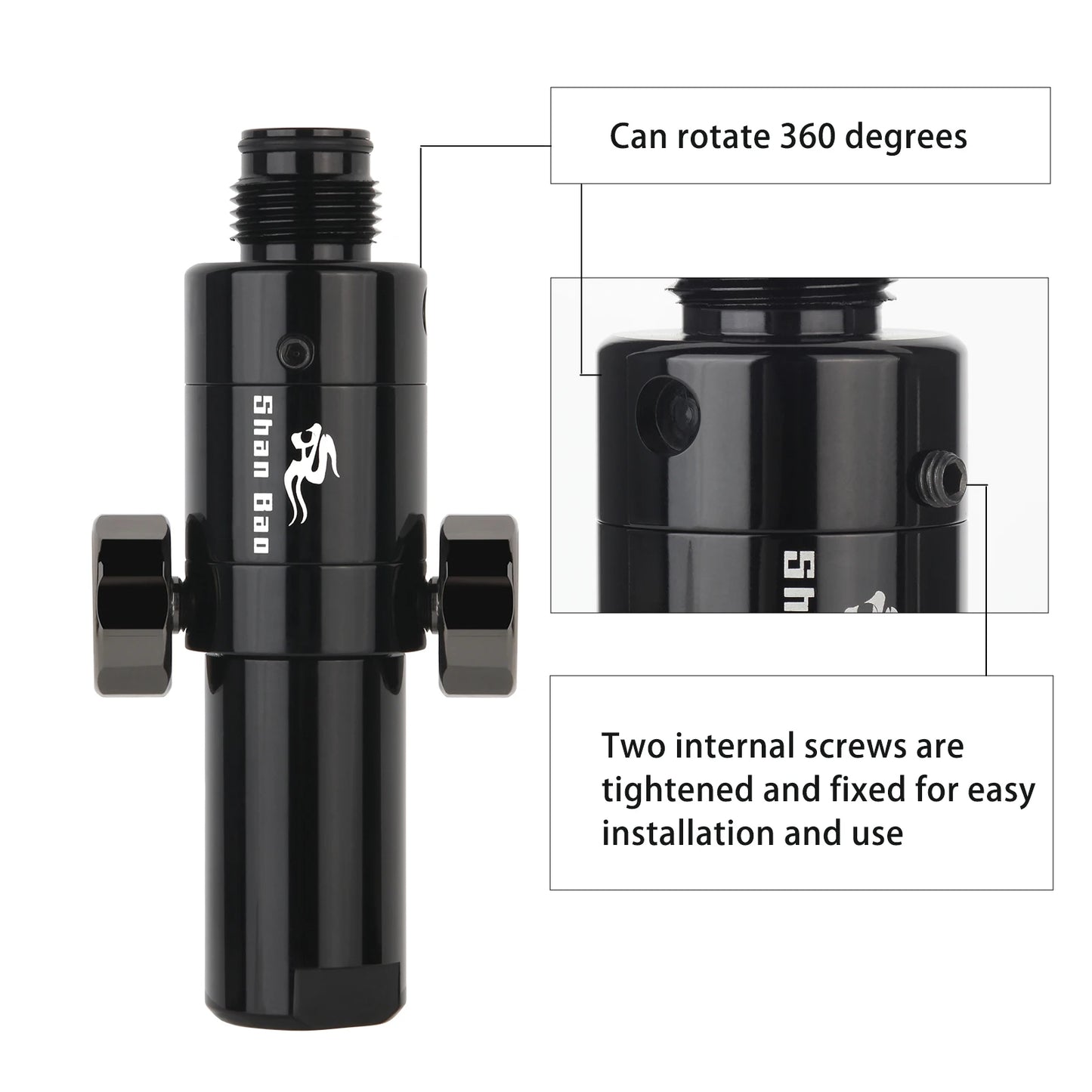 Dual Gauge Diving Valve Regulator – 3000 PSI G1/2-14 M18x1.5