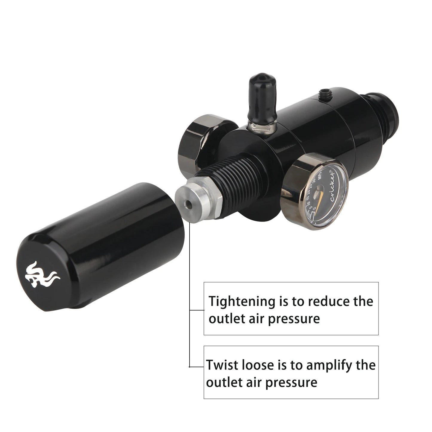 Dual Gauge Diving Valve Regulator – 3000 PSI G1/2-14 M18x1.5