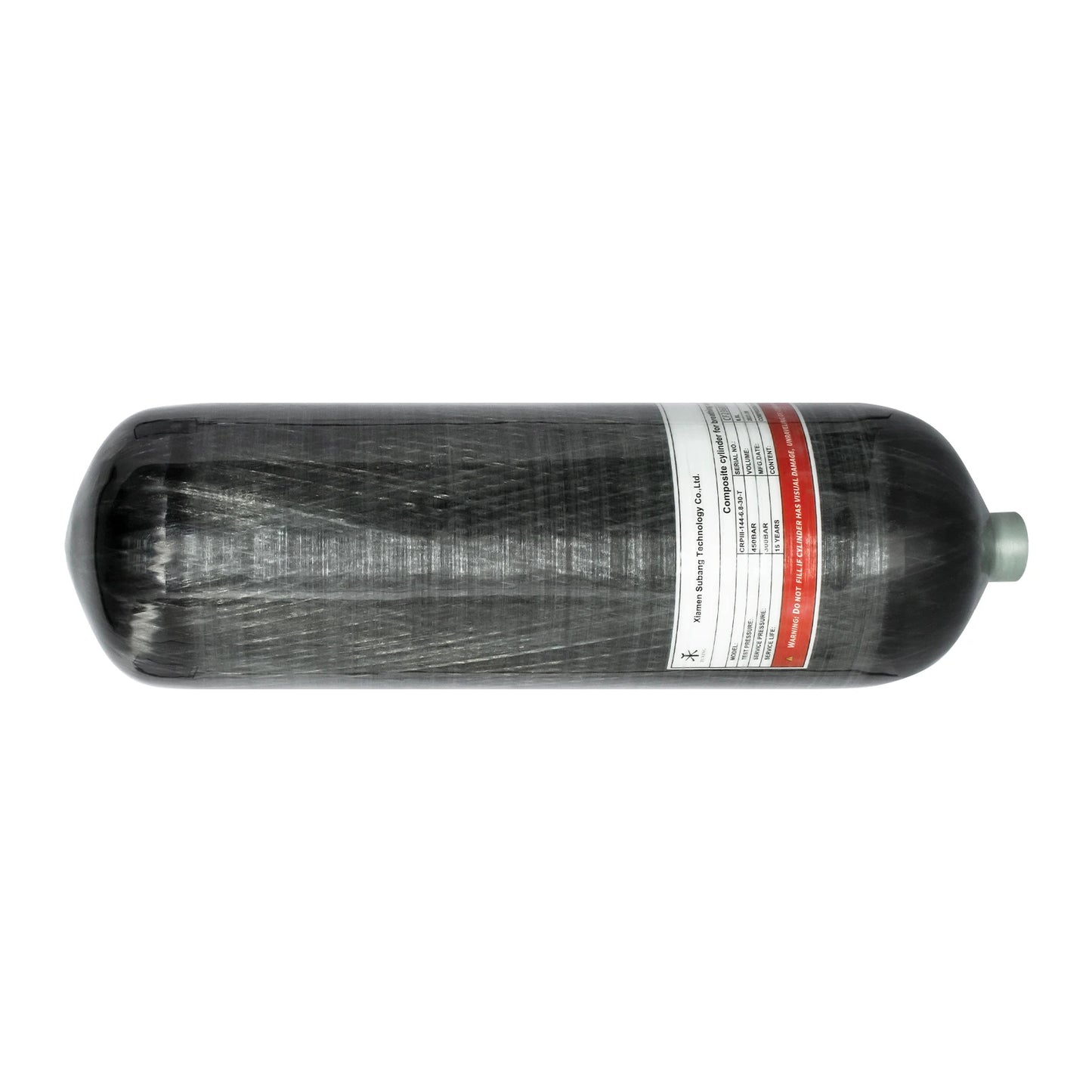TUXING 6.8L Carbon Fiber Cylinder with Integrated Fill Station Valve