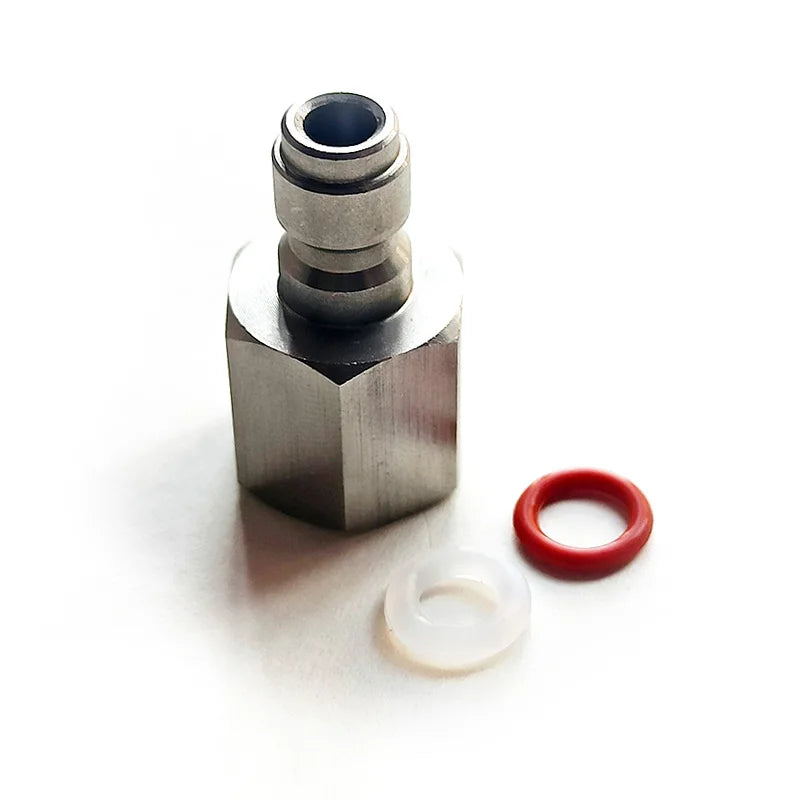 Stainless Steel CO2 Refillable Cartridges – 24g / 33g / 45g – 3/8-24UNF Thread