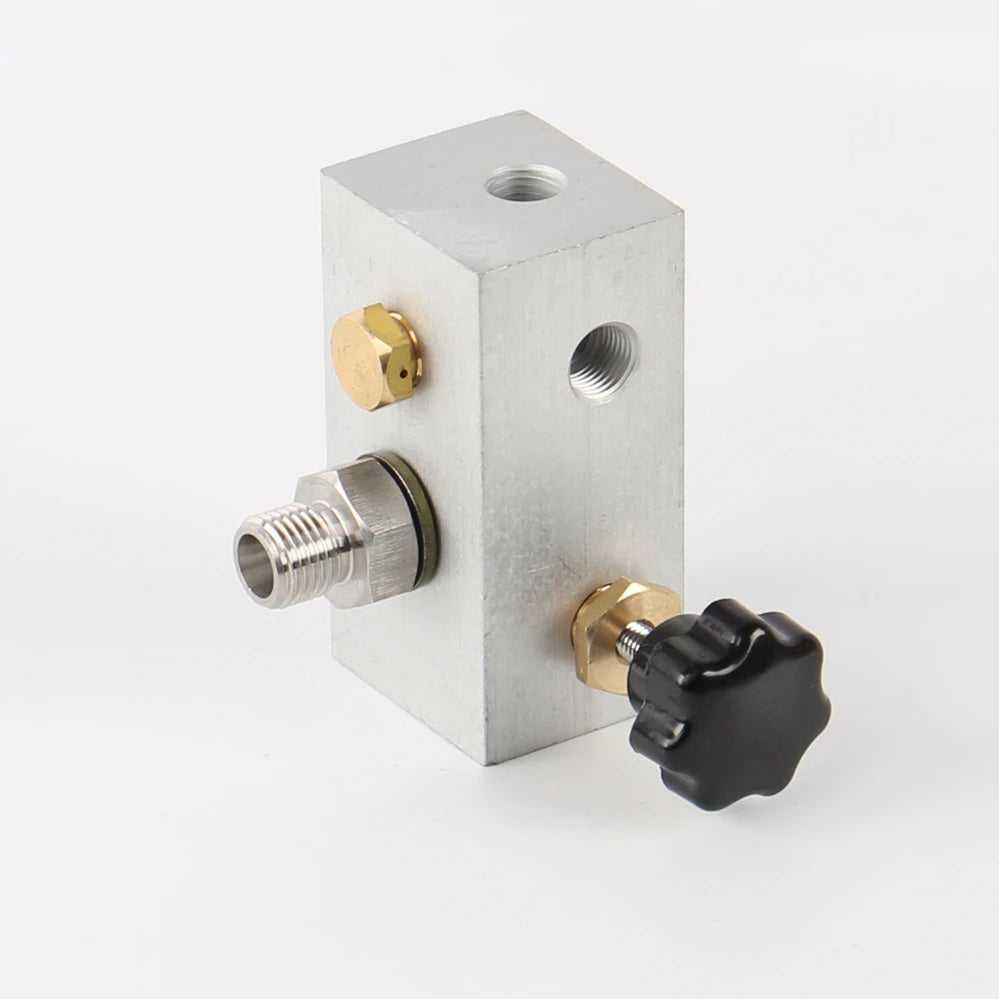 “Yong Heng air compressor aluminum block fitting – valve part for 4500PSI PCP pump”