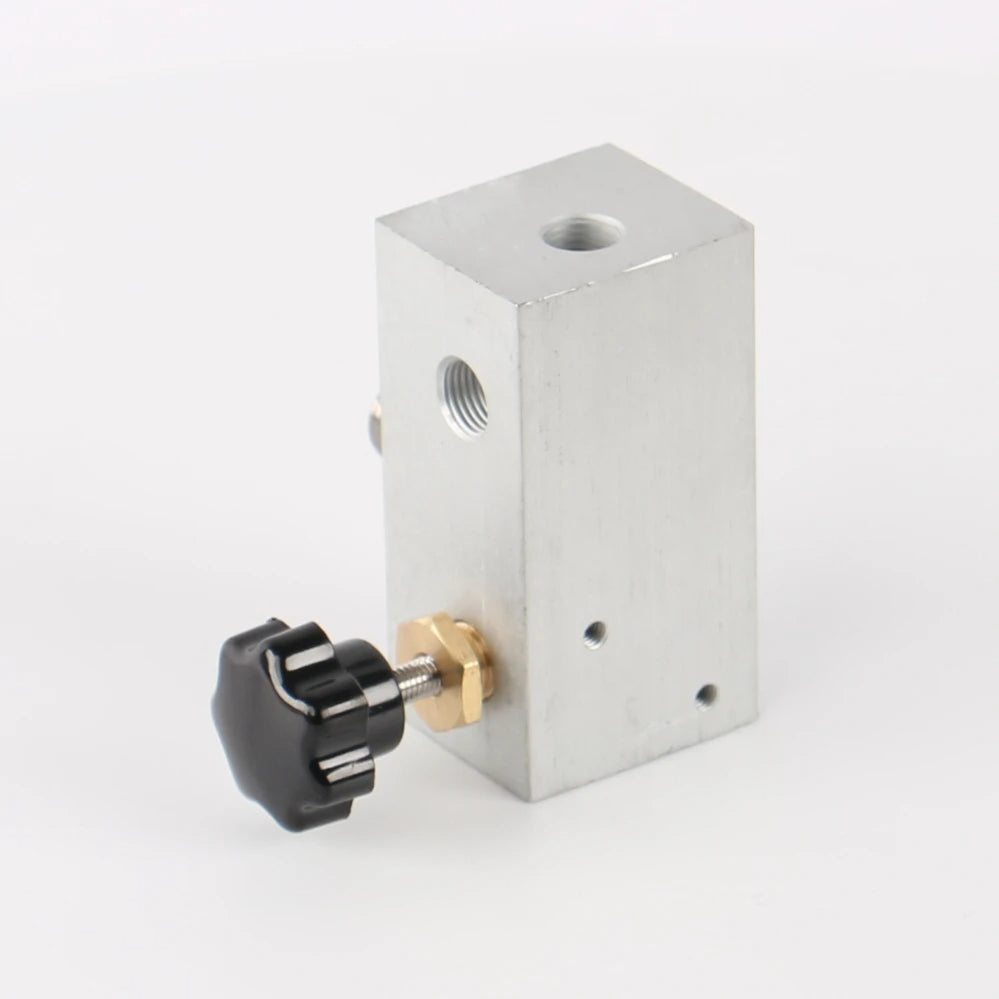 “Yong Heng air compressor aluminum block fitting – valve part for 4500PSI PCP pump”