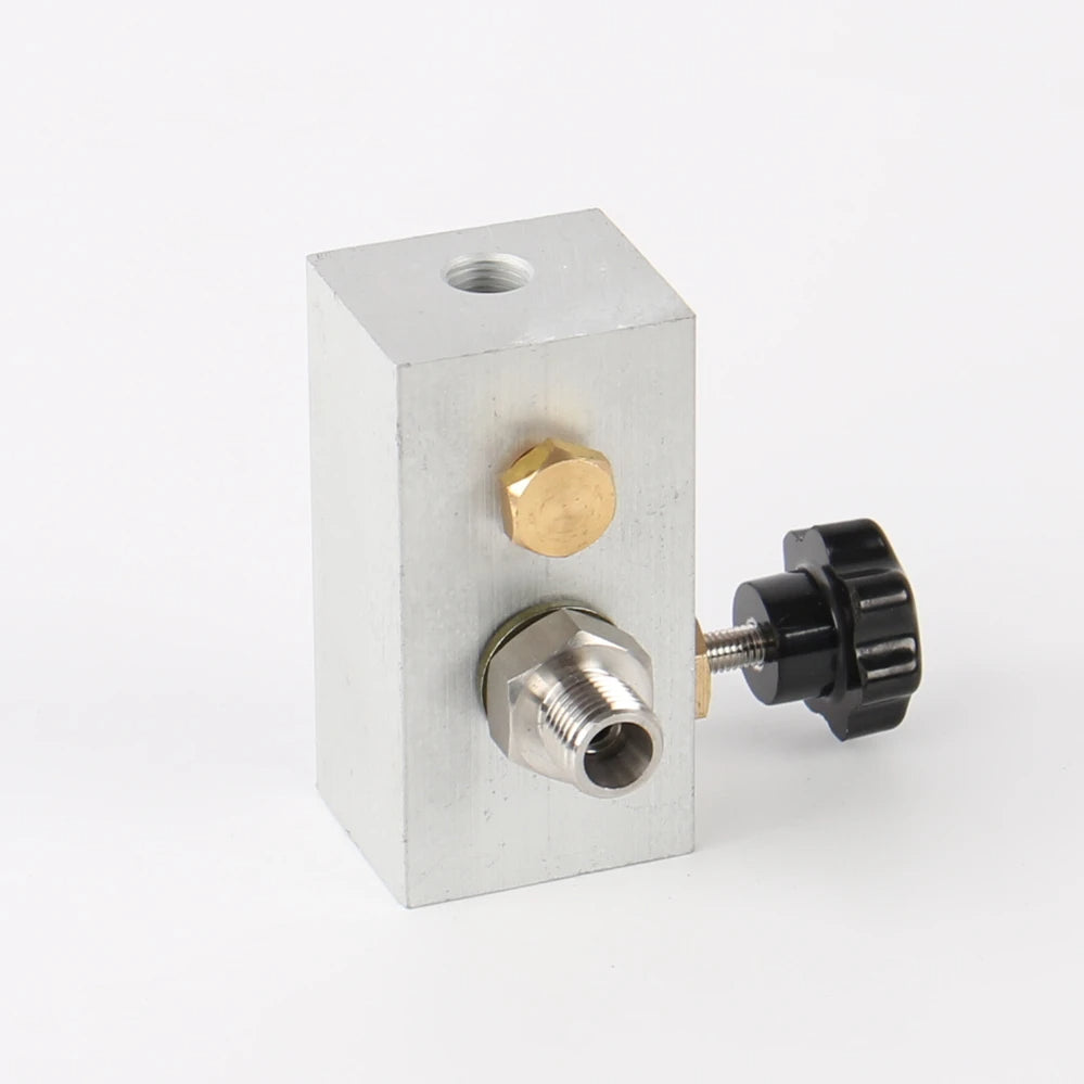 “Yong Heng air compressor aluminum block fitting – valve part for 4500PSI PCP pump”