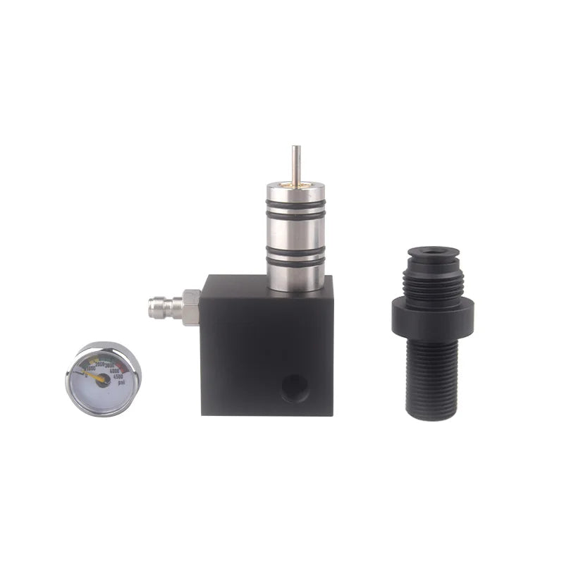 High pressure 4500PSI Z valve regulator with M18x1.5 thread – ideal for CO2 tanks