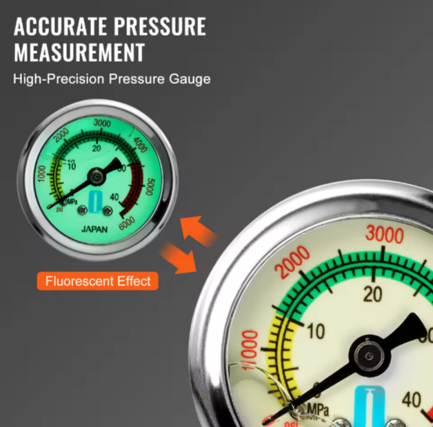 3-stage PCP hand pump for air rifles – delivers up to 4500PSI high pressure