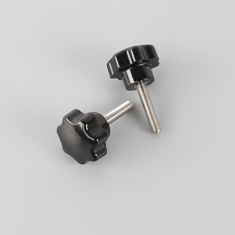 “M5 bleed valve screw with black knob – Yong Heng air compressor pressure release part”