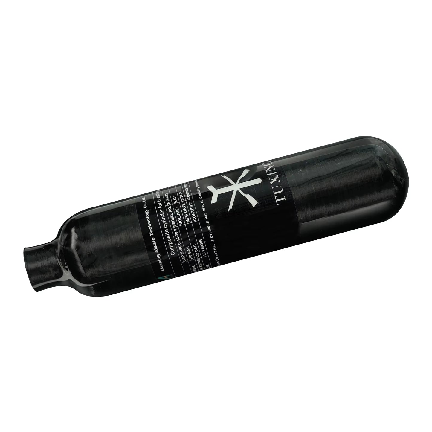 0.42L Carbon Fiber Cylinder – 300BAR