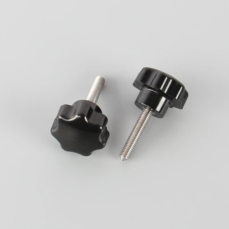 “M5 bleed valve screw with black knob – Yong Heng air compressor pressure release part”