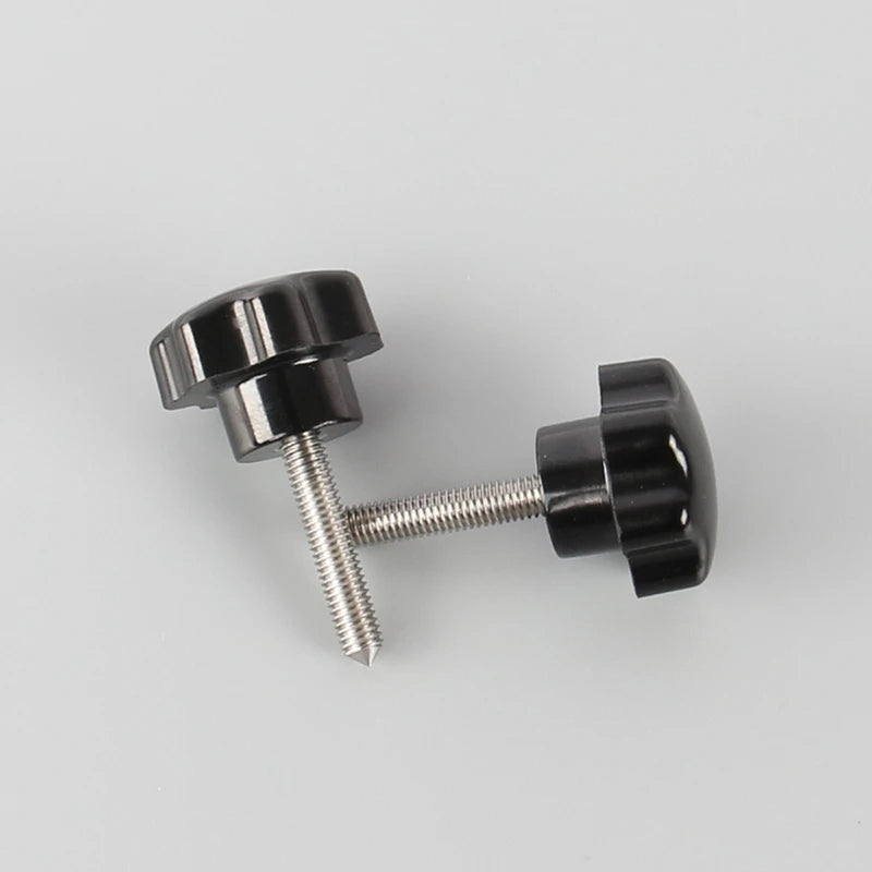 “M5 bleed valve screw with black knob – Yong Heng air compressor pressure release part”