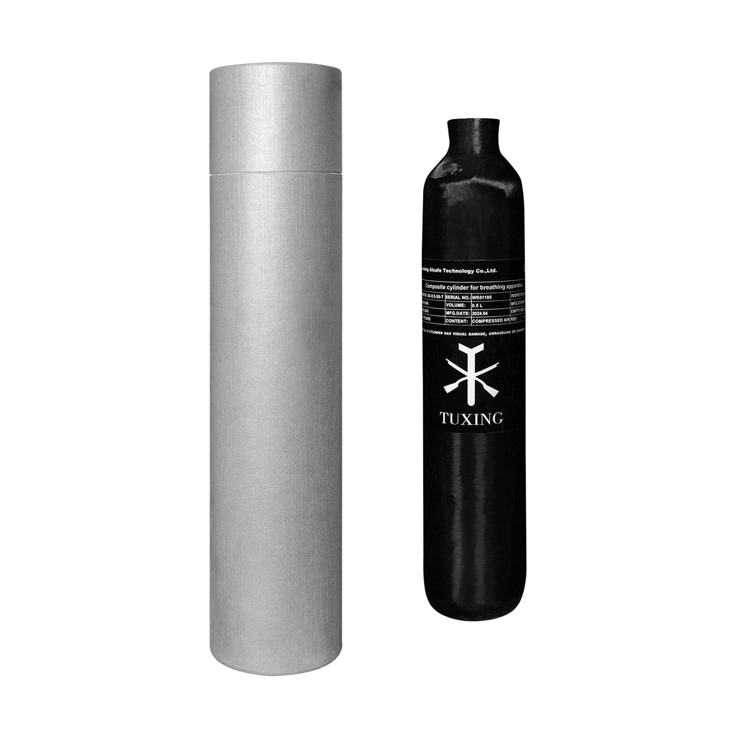 0.5L Carbon Fiber Cylinder – 300BAR