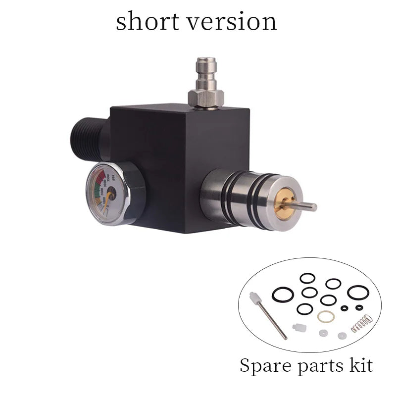 High pressure 4500PSI Z valve regulator with M18x1.5 thread – ideal for CO2 tanks