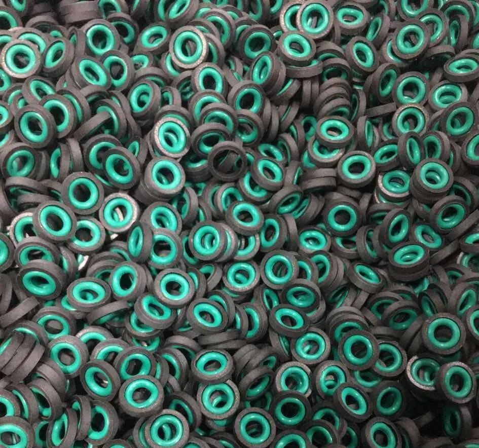 “Yong Heng high-pressure piston rings – green and black rubber seals set of 3 for PCP air compressor”