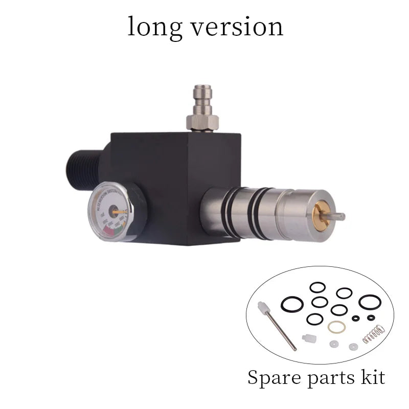 High pressure 4500PSI Z valve regulator with M18x1.5 thread – ideal for CO2 tanks