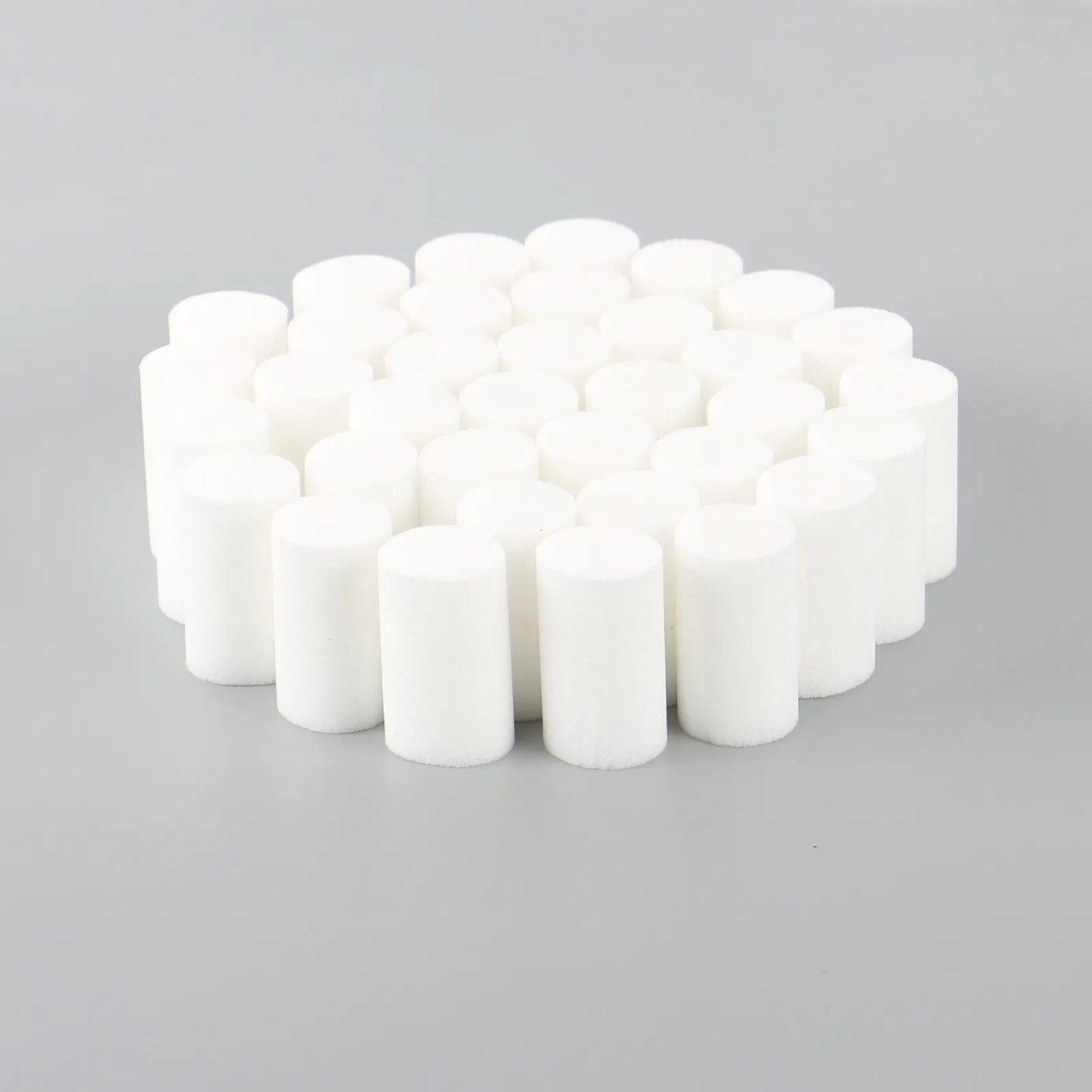 “Yong Heng air compressor filter cotton – 50pcs white replacement elements for high-pressure oil-water separator”