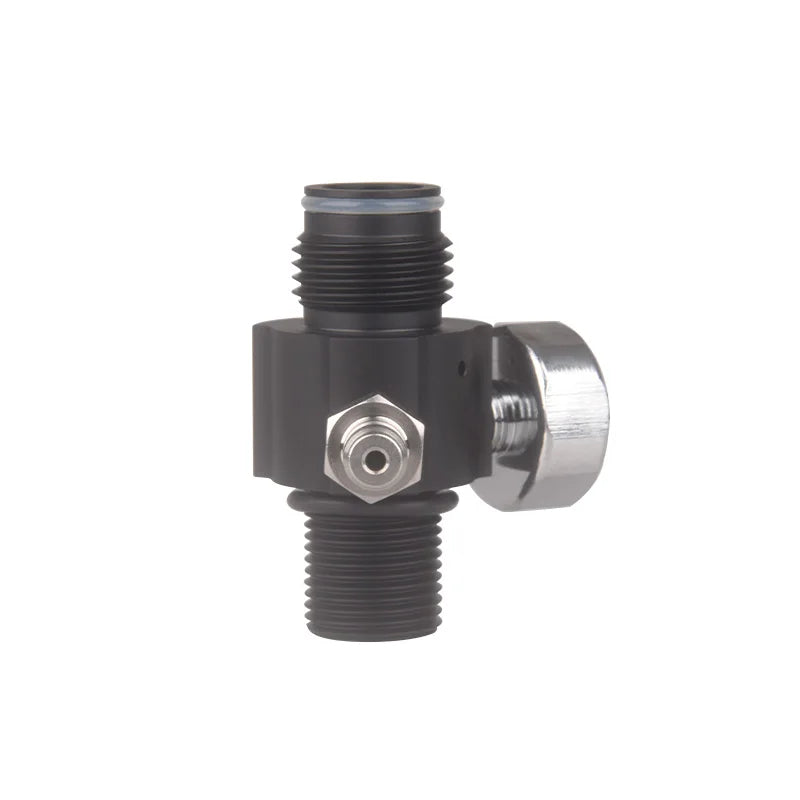 4500PSI HPA Adjustable Regulator Valve with M18*1.5 to G1/2-14 Thread for CO2 & Aquarium