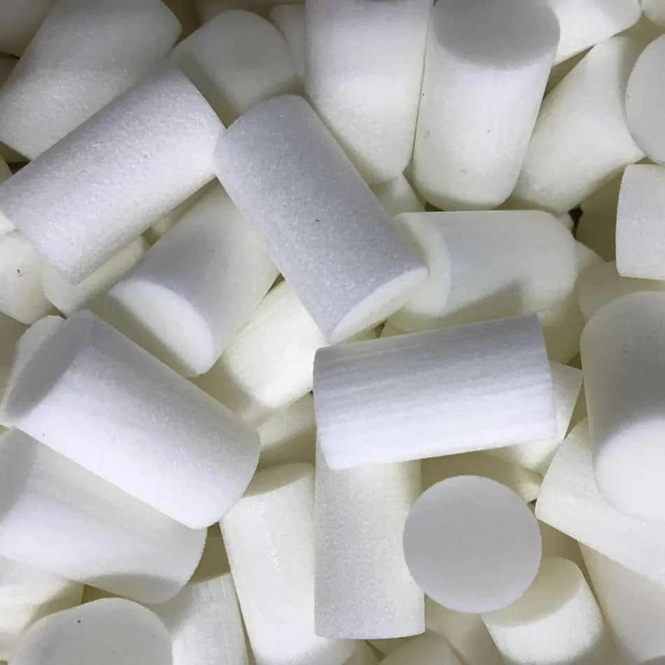 “Yong Heng air compressor filter cotton – 50pcs white replacement elements for high-pressure oil-water separator”