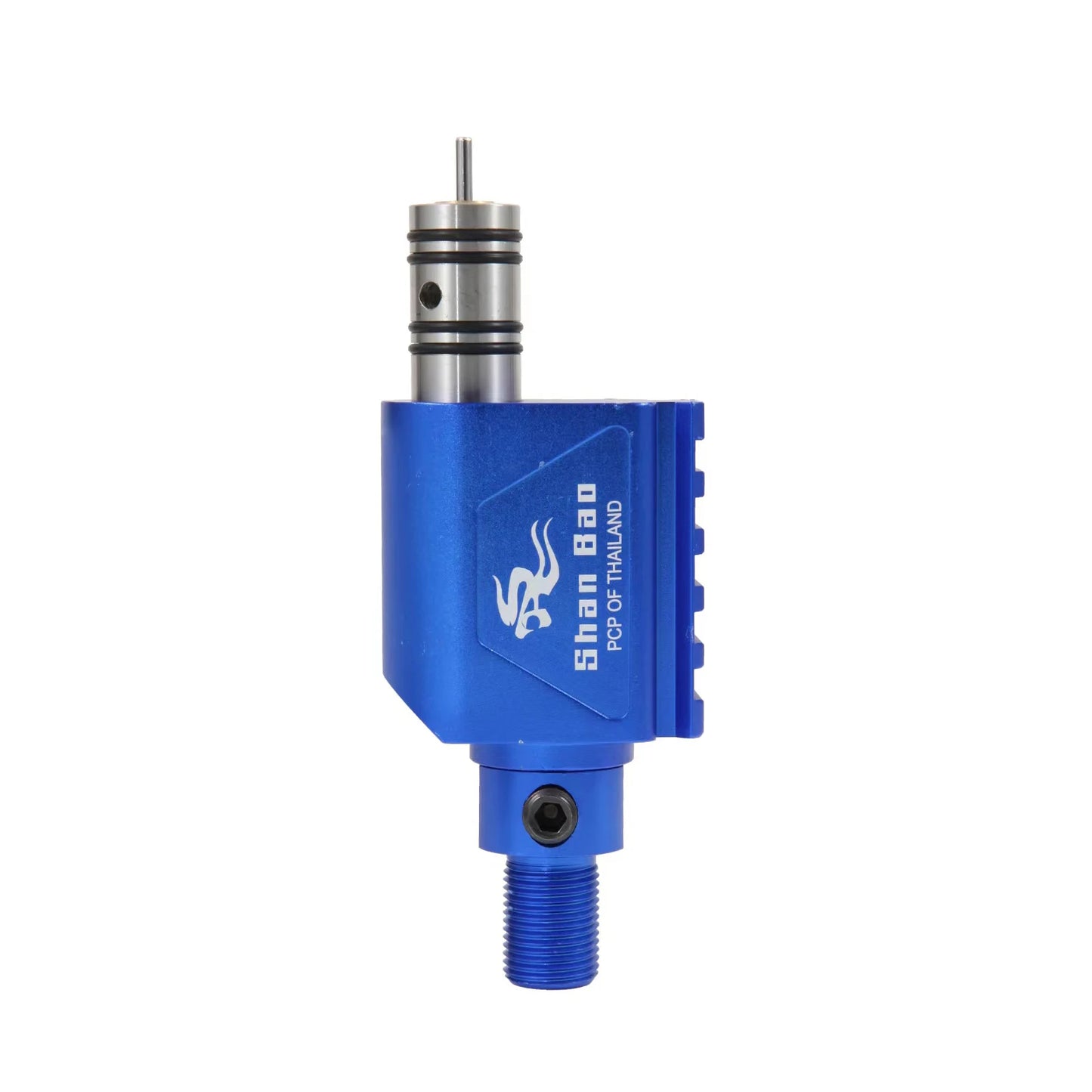 HPA 3000PSI Z valve regulator with 20mm guide – aluminum CO2 tank adapter