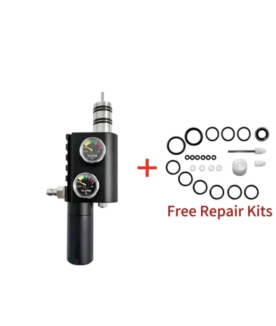 Z-Valve Short – 4500psi PCP HPA Regulator Adapter