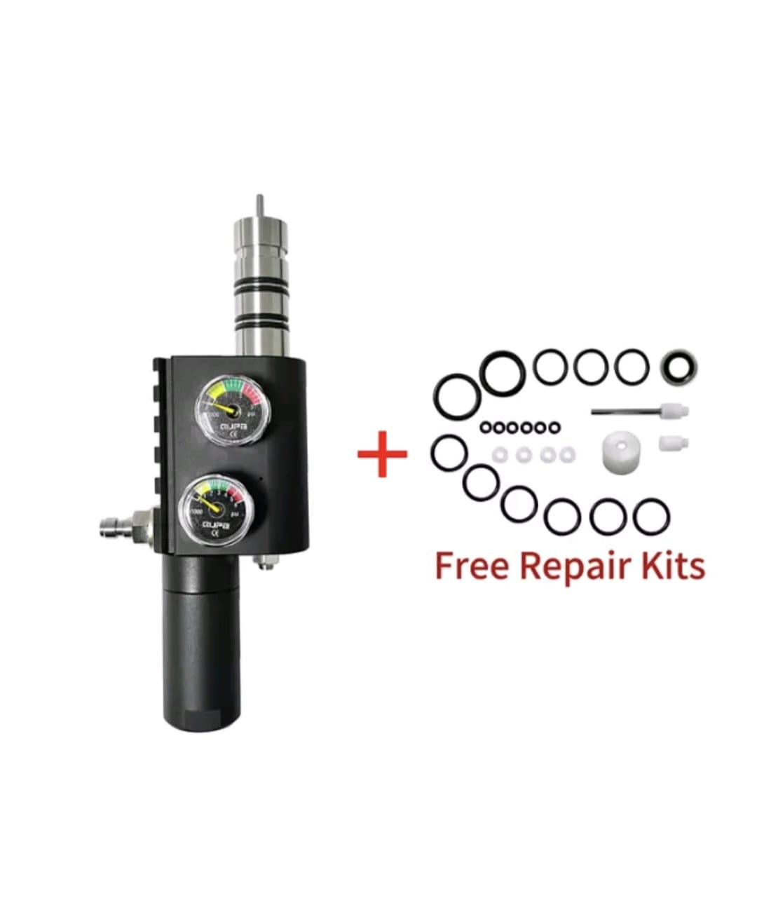 Z-Valve Long – 4500psi PCP HPA Regulator Adapter