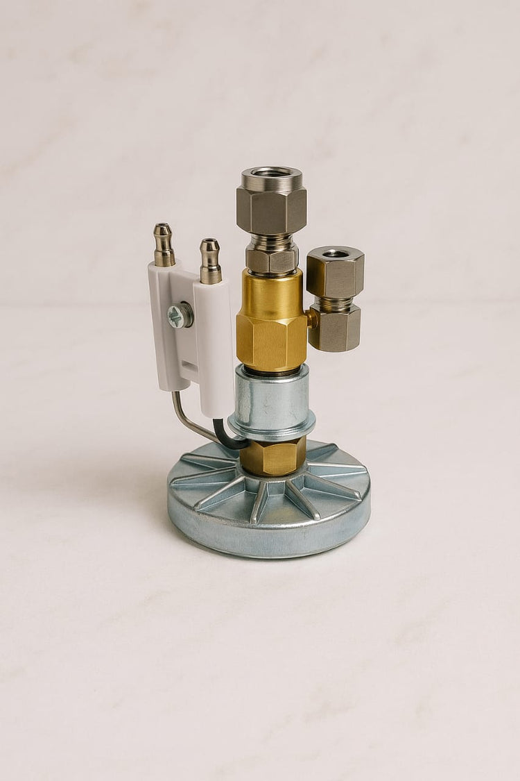 Waste Oil Burner Spray Nozzle Fuel Gas Siphon Air Atomizing Igniter Combustion.