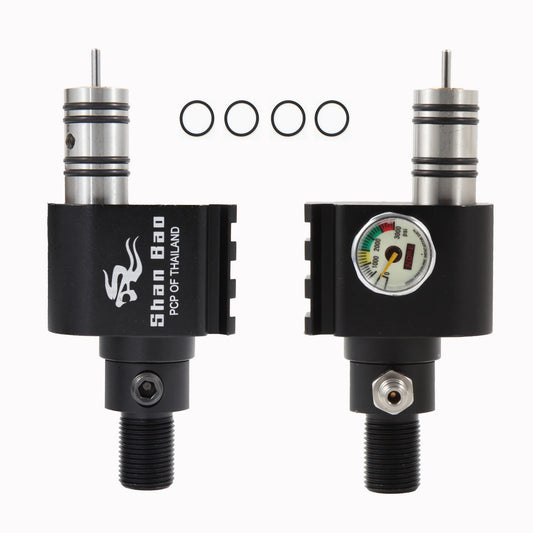 High pressure 3000PSI aluminum Z valve regulator for CO2 tanks
