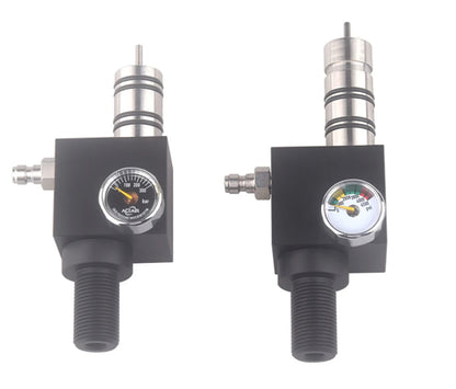 High pressure 4500PSI Z valve regulator with M18x1.5 thread – ideal for CO2 tanks
