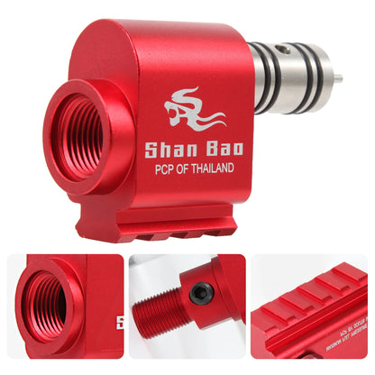 High pressure 3000PSI aluminum Z valve regulator for CO2 tanks
