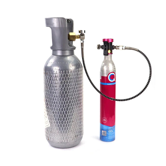 Pink CO2 Refill Adapter Only for SodaStream Terra DUO Quick Connect

