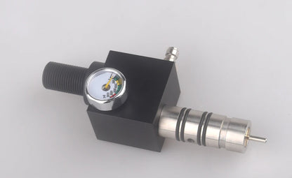 High pressure 4500PSI Z valve regulator with M18x1.5 thread – ideal for CO2 tanks
