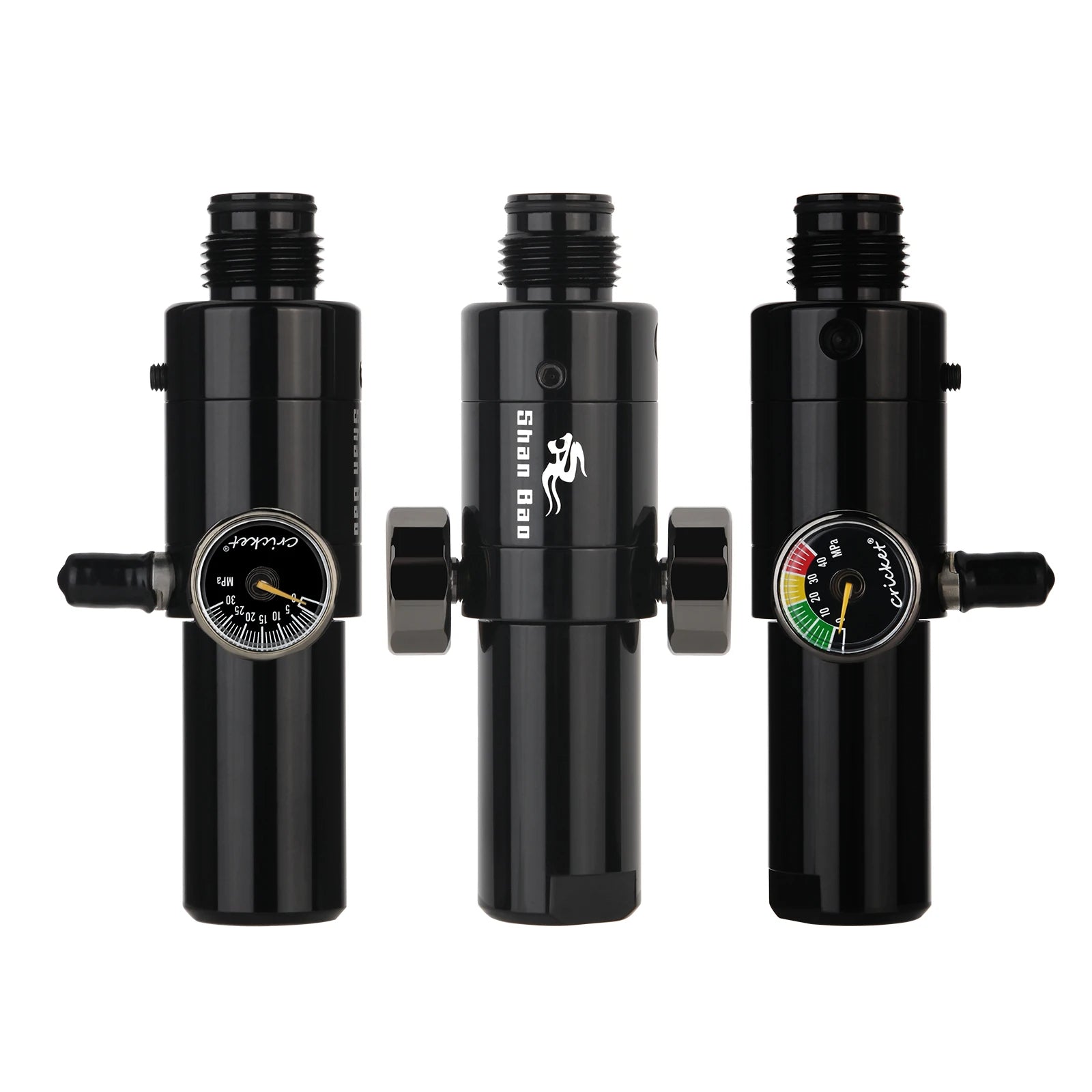 Dual Gauge Diving Valve Regulator – 3000 PSI G1/2-14 M18x1.5

