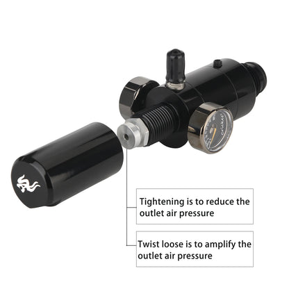 Dual Gauge Diving Valve Regulator – 3000 PSI G1/2-14 M18x1.5

