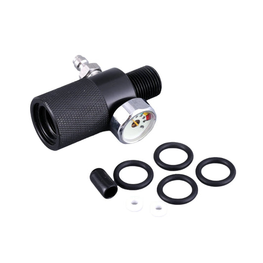 4500psi M18x1.5 Pressure Tester Valve with 40MPa Gauge

