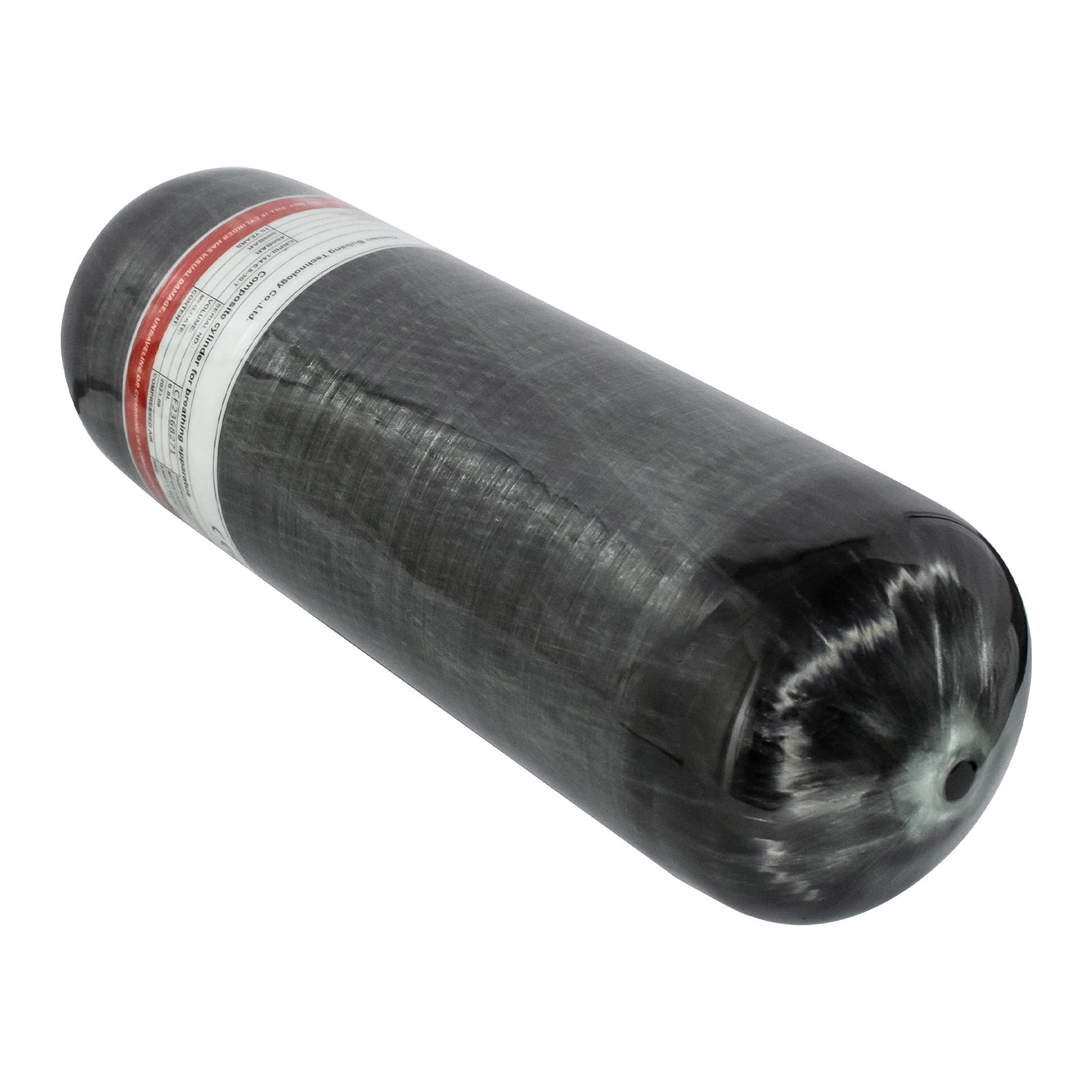 TUXING 6.8L Carbon Fiber Cylinder with Integrated Fill Station Valve

