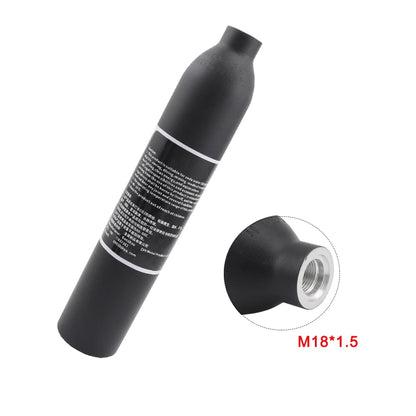 Aluminum CO2 Cylinders 0.25L–0.5L | 300bar 4500Psi | M18x1.5 Thread

