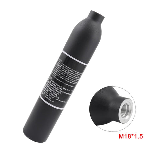 Aluminum CO2 Cylinders 0.25L–0.5L | 300bar 4500Psi | M18x1.5 Thread

